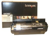 Eredeti Lexmark 12A7460 fekete toner
