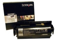 Eredeti Lexmark 12A7462 fekete toner