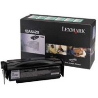 Eredeti Lexmark 12A8420 fekete toner