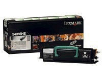 Eredeti Lexmark 34016HE fekete toner