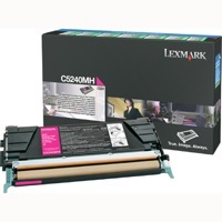 Eredeti Lexmark C5240MH magenta toner