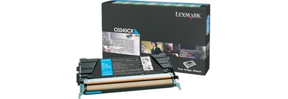 Eredeti Lexmark C5340CX ciánkék toner