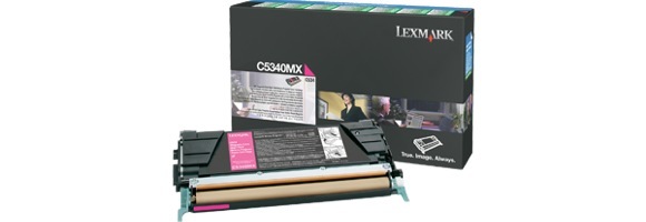 Eredeti Lexmark C5340MX magenta toner