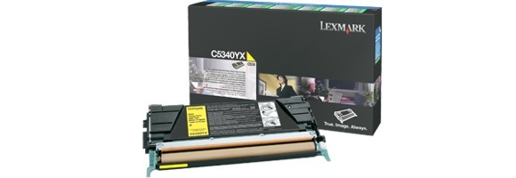 Eredeti Lexmark C5340YX sárga toner