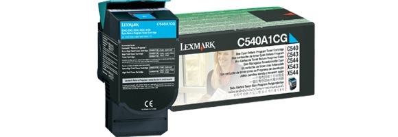 Eredeti Lexmark C540A1CG ciánkék toner