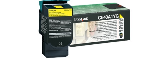 Eredeti Lexmark C540A1YG sárga toner