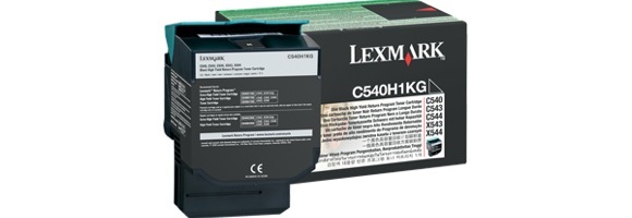 Eredeti Lexmark C540H1KG fekete toner