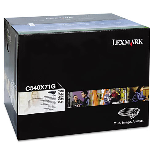 Eredeti Lexmark C540X71G fekete dob