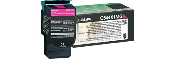 Eredeti Lexmark C544X1MG magenta toner