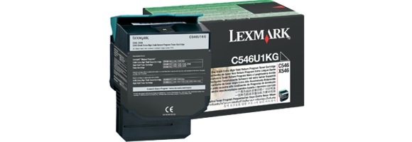 Eredeti Lexmark C546U1KG fekete toner