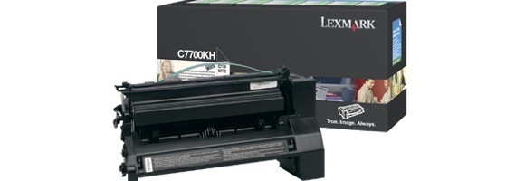 Eredeti Lexmark C7700KH fekete toner