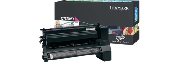 Eredeti Lexmark C7720MX magenta toner