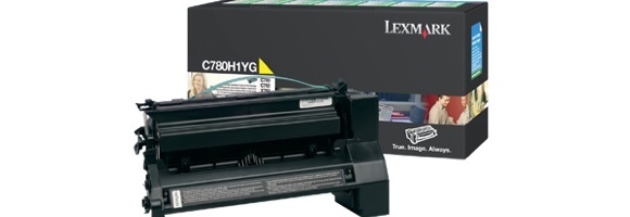 Eredeti Lexmark C780H1YG sárga toner