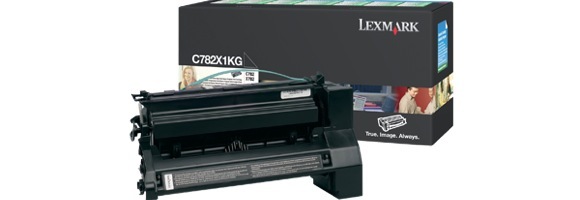 Eredeti Lexmark C782X1KG fekete toner