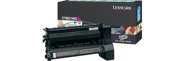 Eredeti Lexmark C782X1MG magenta toner