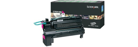 Eredeti Lexmark C792A1MG magenta toner