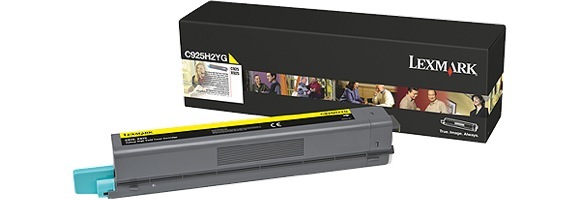 Eredeti Lexmark C925H2YG sárga toner