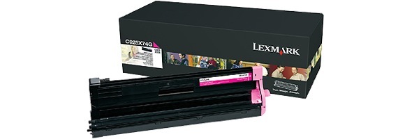 Eredeti Lexmark C925X74G magenta dob