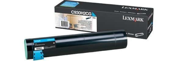 Eredeti Lexmark C930H2CG ciánkék toner