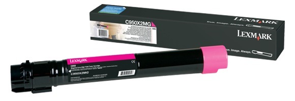 Eredeti Lexmark C950X2MG magenta toner