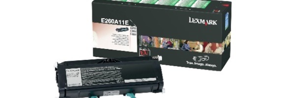 Eredeti Lexmark E260A11E fekete toner