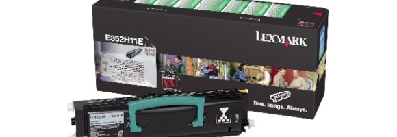 Eredeti Lexmark E352H11E fekete toner