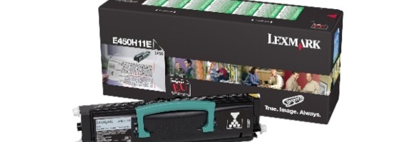Eredeti Lexmark E450H11E fekete toner