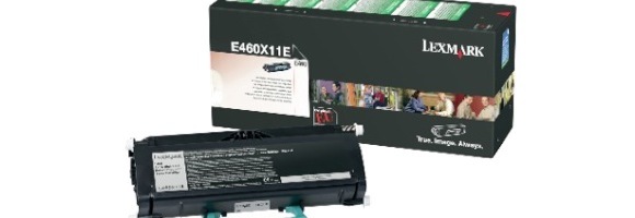 Eredeti Lexmark E460X11E fekete toner