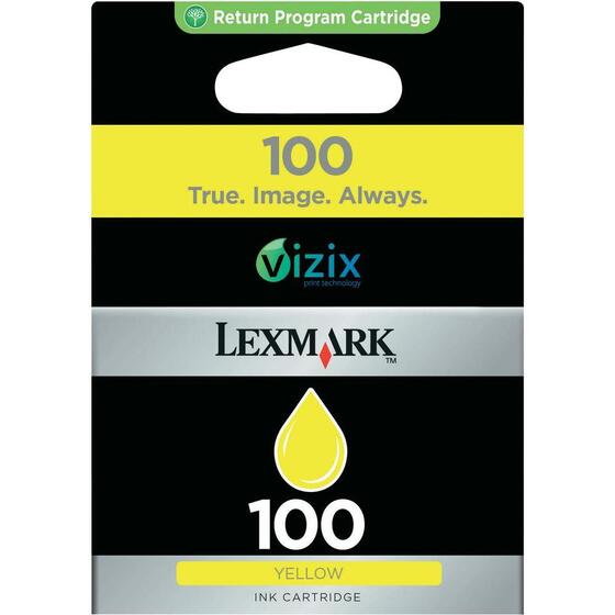 Eredeti Lexmark Vizix 100 sárga patron