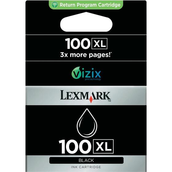 Eredeti Lexmark Vizix 100XL fekete patron