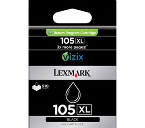 Eredeti Lexmark Vizix 105XL fekete patron