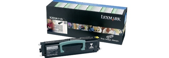 Eredeti Lexmark X203A11G fekete toner