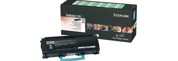 Eredeti Lexmark X463A11G fekete toner