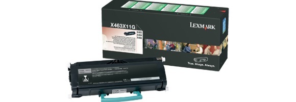 Eredeti Lexmark X463X11G fekete toner