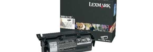 Eredeti Lexmark X651A11E fekete toner