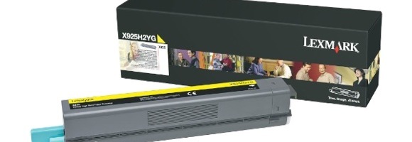 Eredeti Lexmark X925H2YG sárga toner