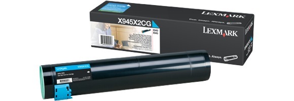 Eredeti Lexmark X945X2CG ciánkék toner