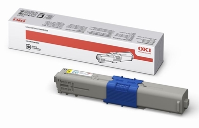 Eredeti OKI 44469704 sárga toner