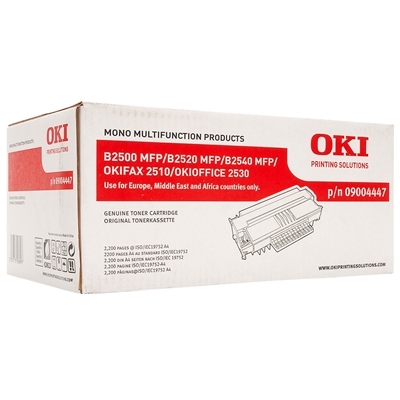 Eredeti OKI 09004447 fekete toner