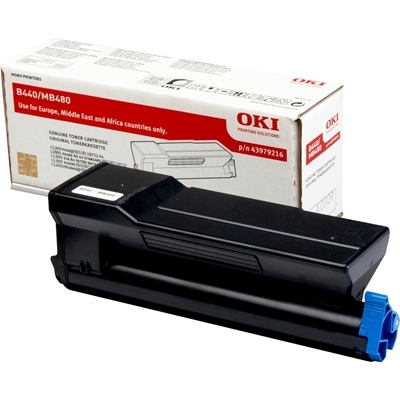 Eredeti OKI 43979216 extra nagy kapacitású fekete toner