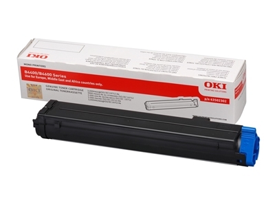 Eredeti OKI 43502302 fekete toner
