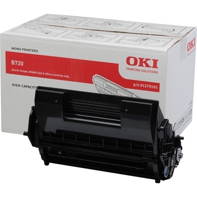 Eredeti OKI 01279101 nagy kapacitású fekete toner