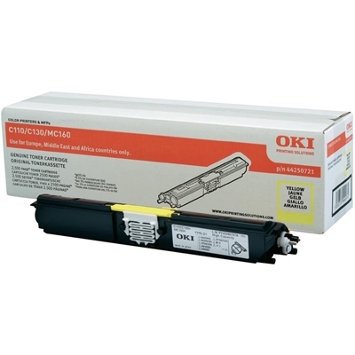 Eredeti OKI 44250721 nagy kapacitású sárga toner