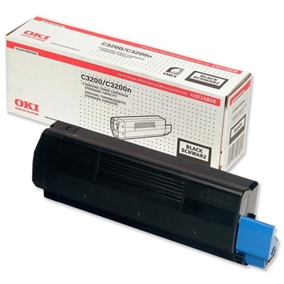 Eredeti OKI 43034808 fekete toner