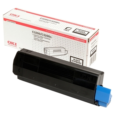 Eredeti OKI 42804540 nagy kapacitású fekete toner