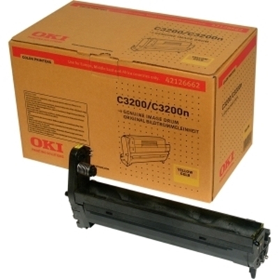 Eredeti OKI 42126662 sárga dob
