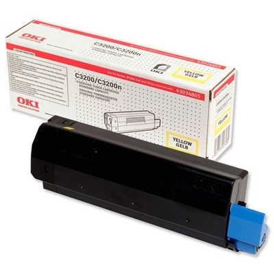 Eredeti OKI 43034805 sárga toner