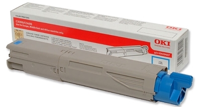 Eredeti OKI 43459435 ciánkék toner