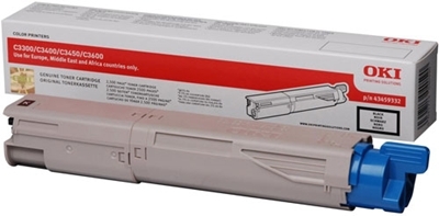 Eredeti OKI 43459332 nagy kapacitású fekete toner