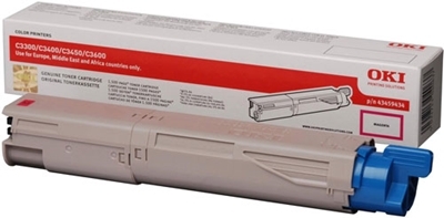 Eredeti OKI 43459434 magenta toner